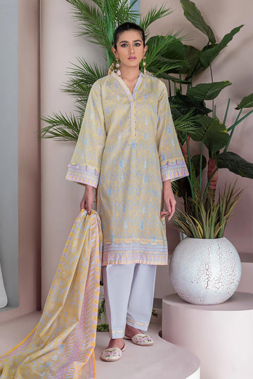 Bonanza Satrangi Aso223p42 Yellow Eid Prints 2022 Online Shopping